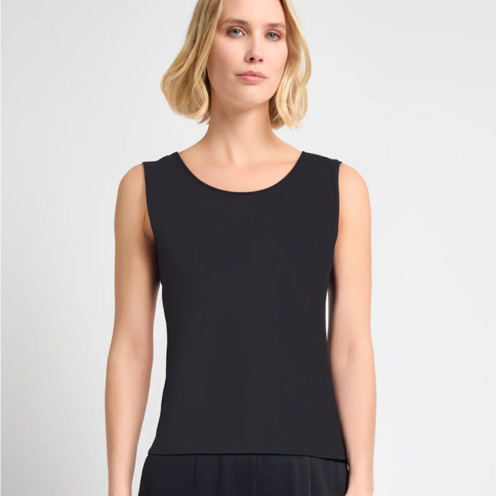 NWT Misook Signature Classic Black Tank